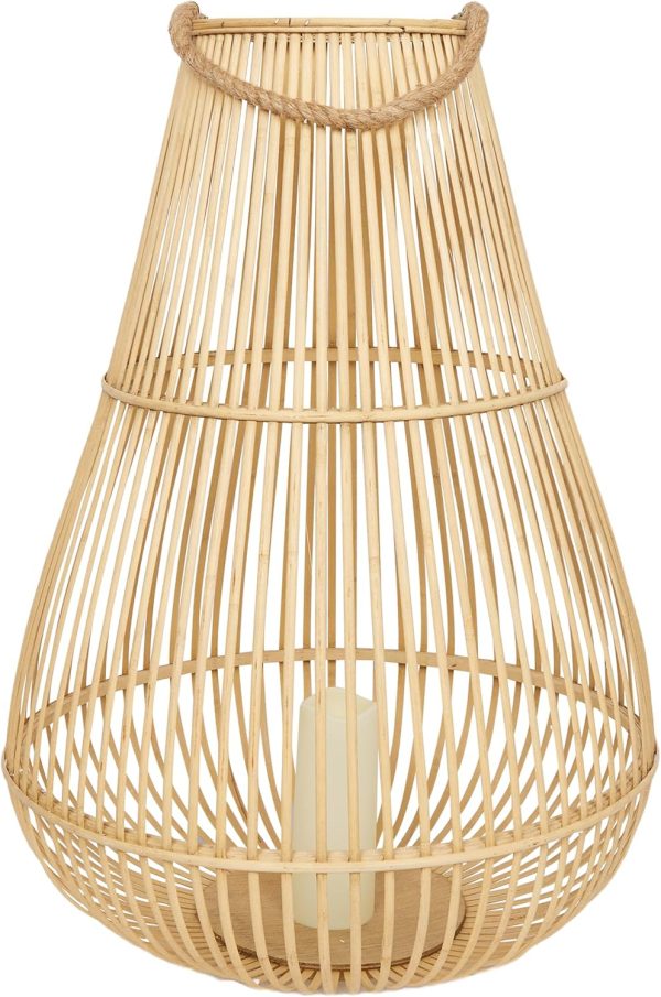 Alpine Corporation LGB104M-WT 10" Tall Tabletop Lamp with Chain Style Filament LED Lights - Image 16